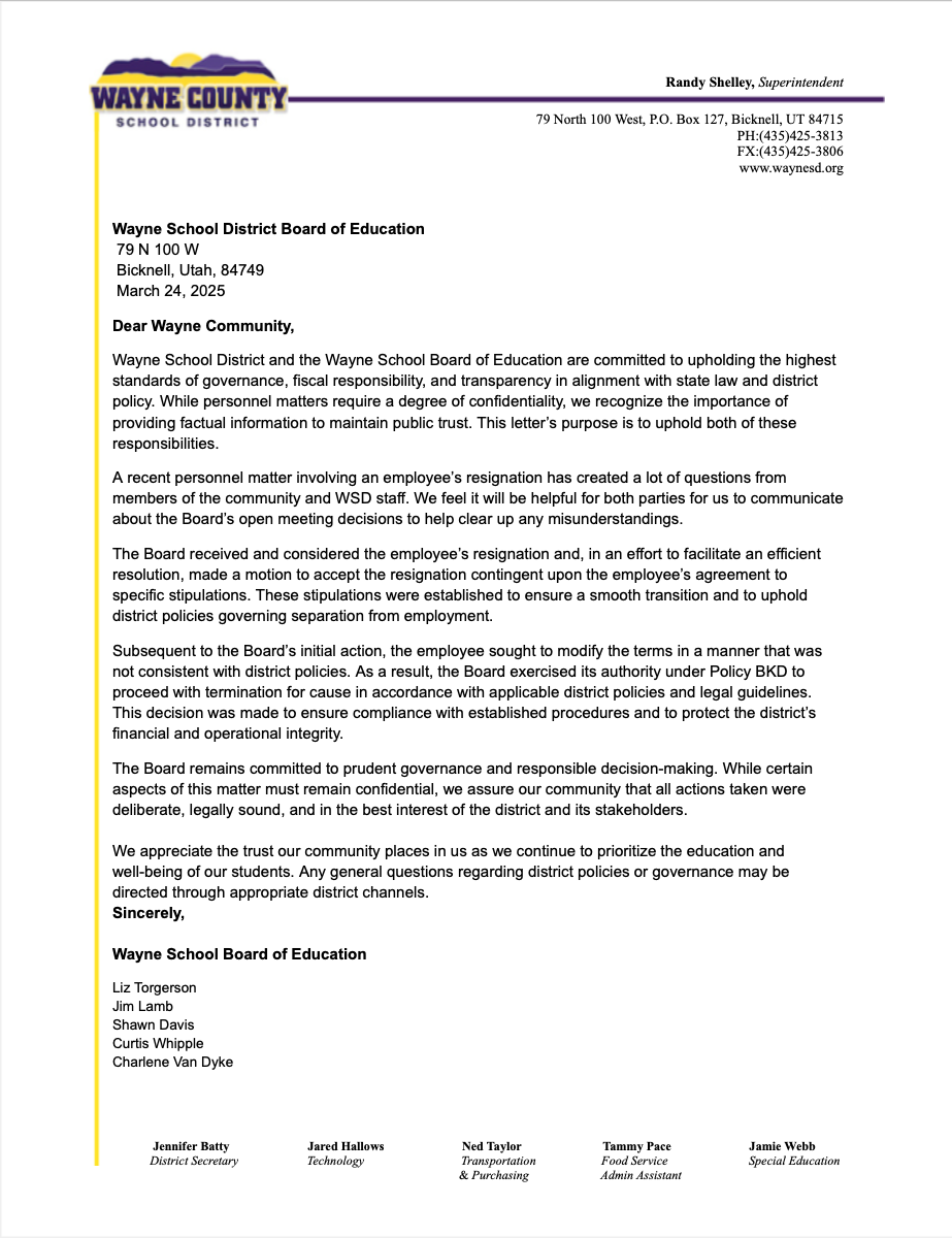 CommunityLetter3242025