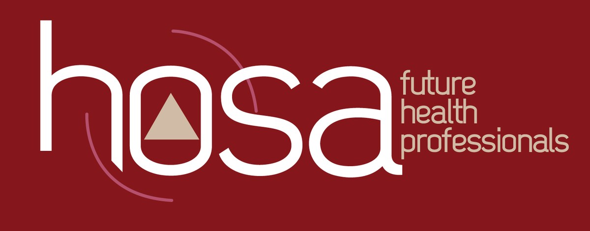 HOSA Rebrand Logo On Red med res