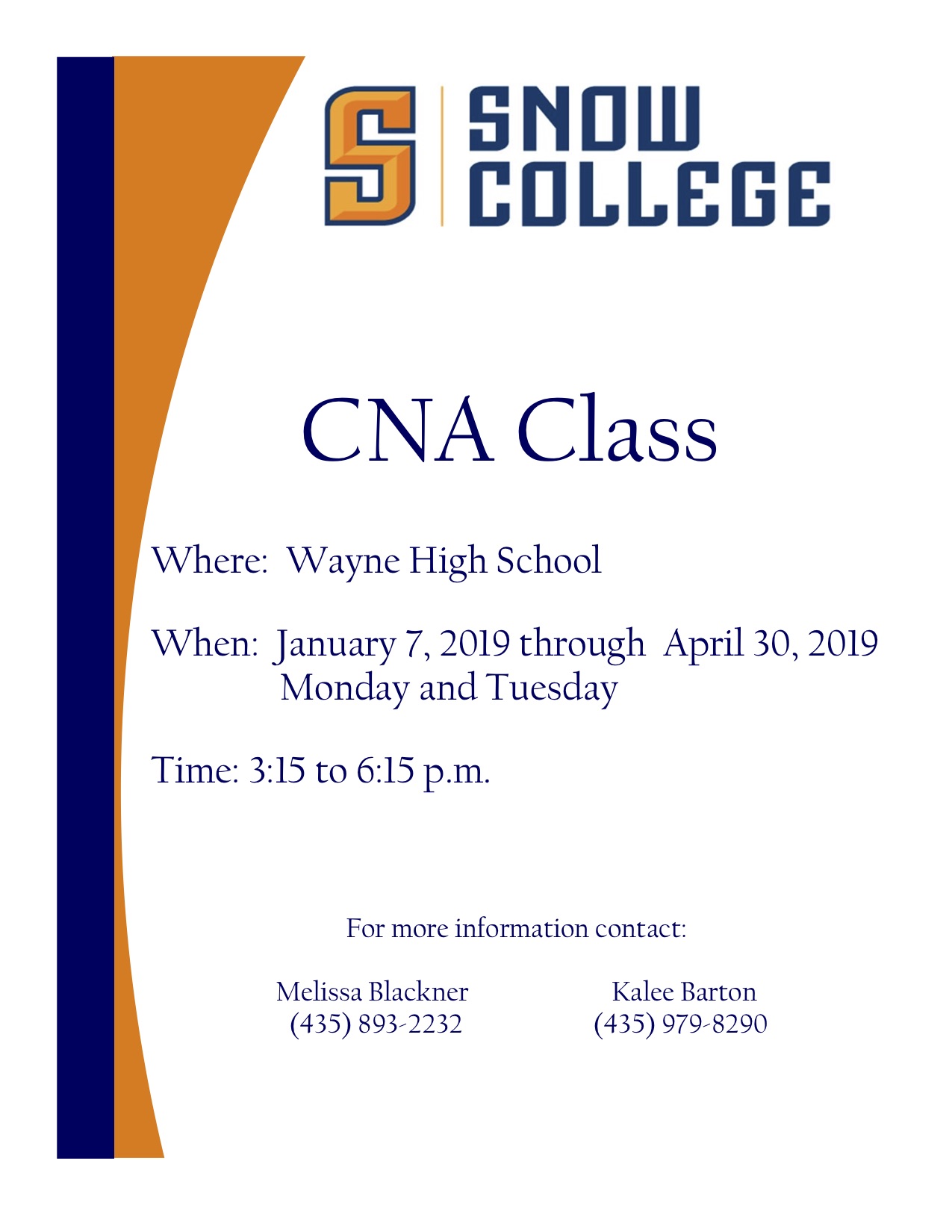 CNA flyer