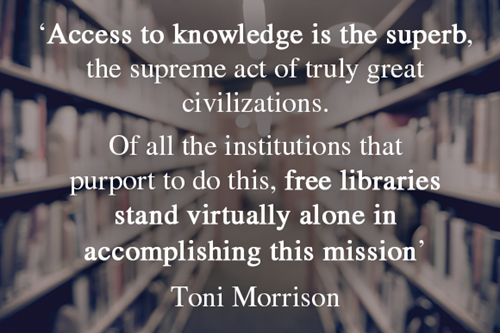 Toni Morrison Library 2