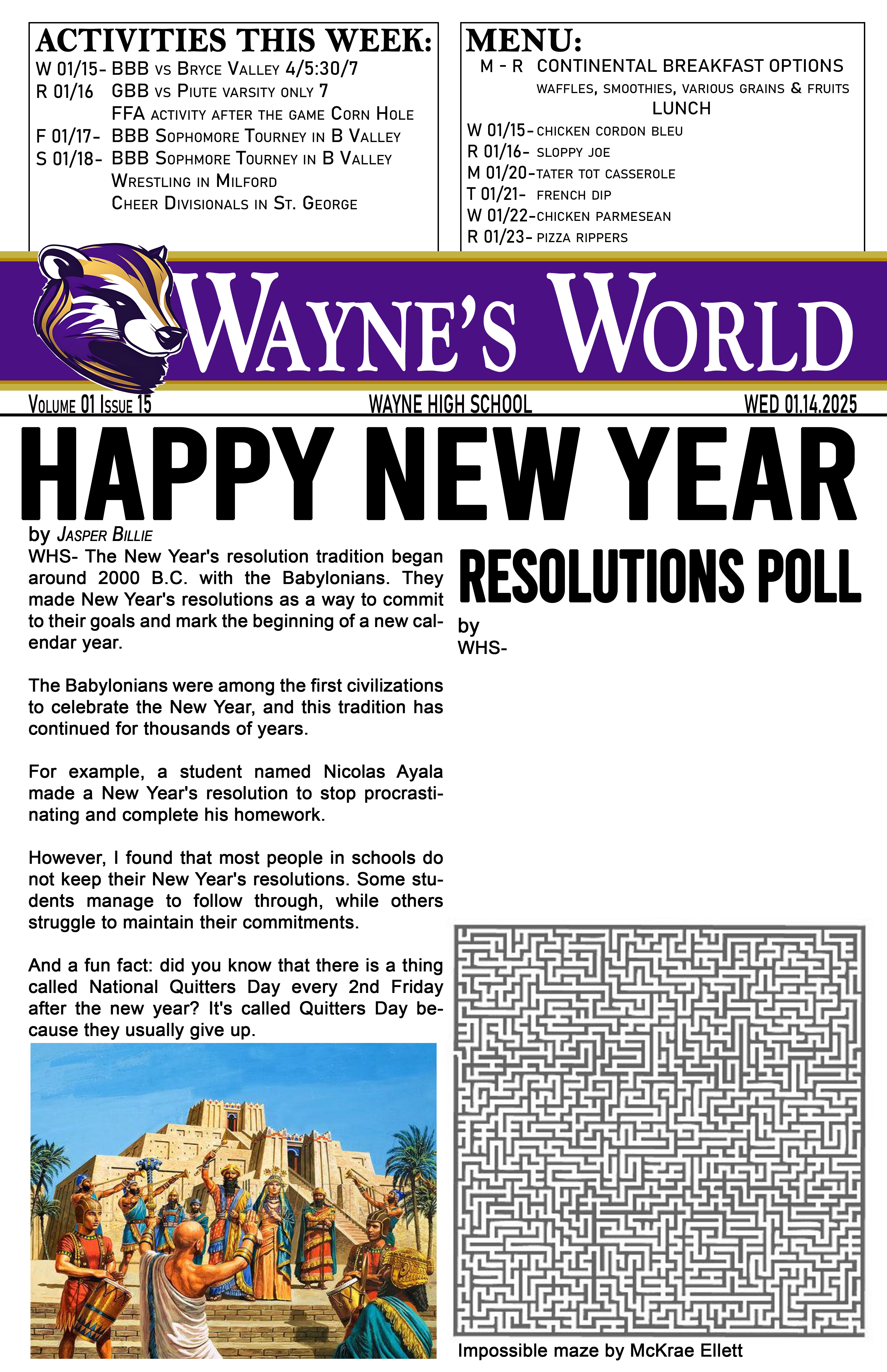 Issue 15 front