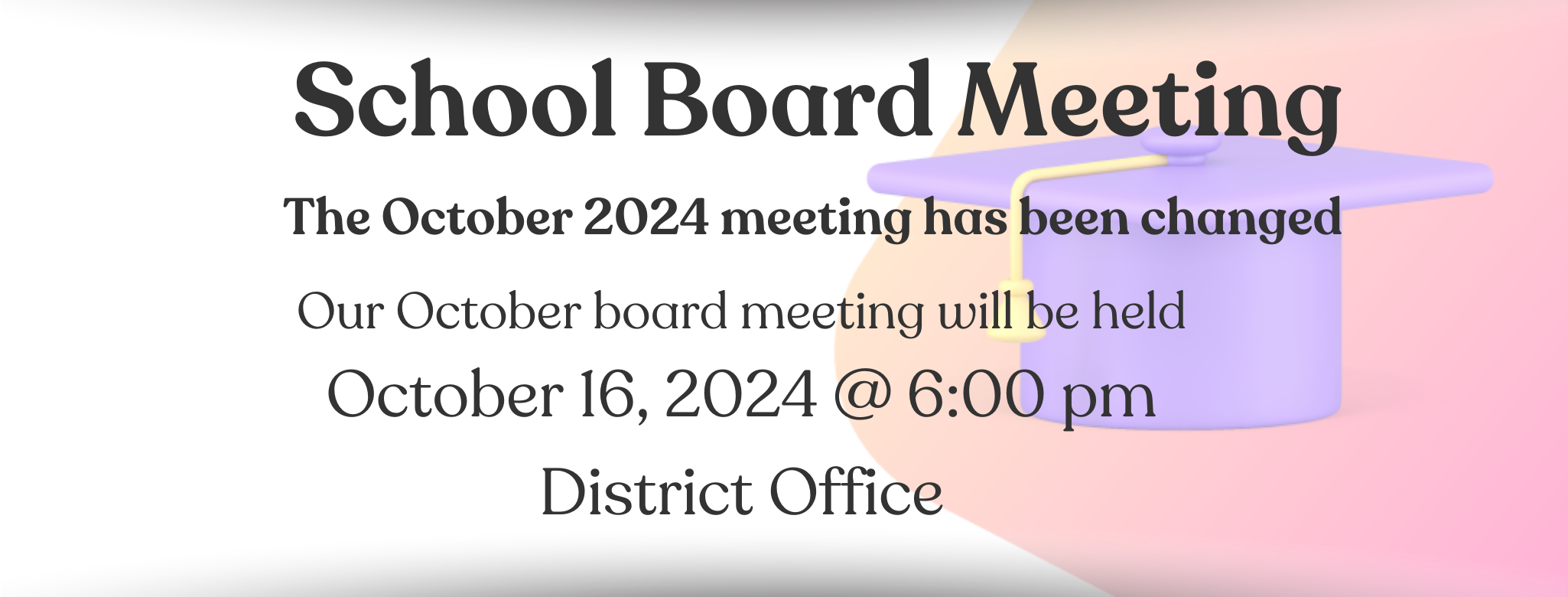 School Board Meeting Oct24