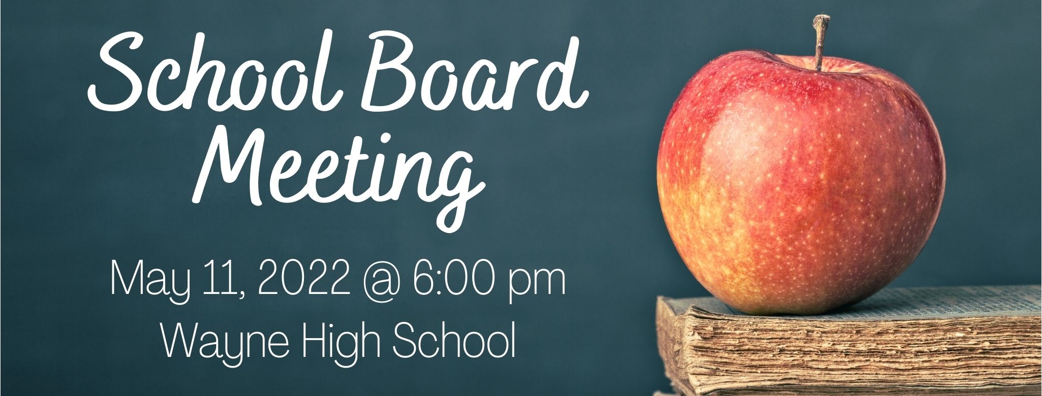 School Board Meeting May22