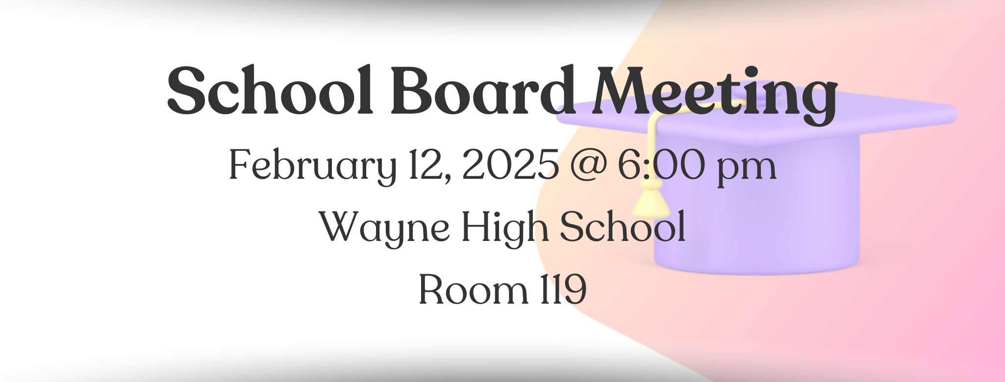 School Board Meeting Feb25