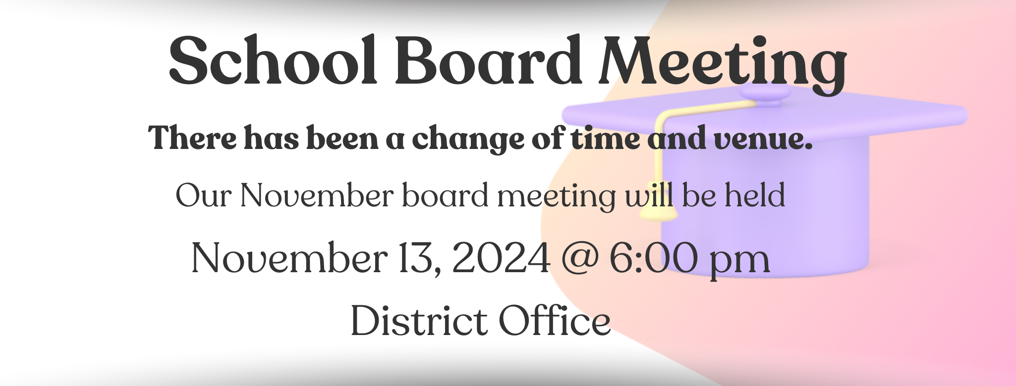School Board Meeting Nov24