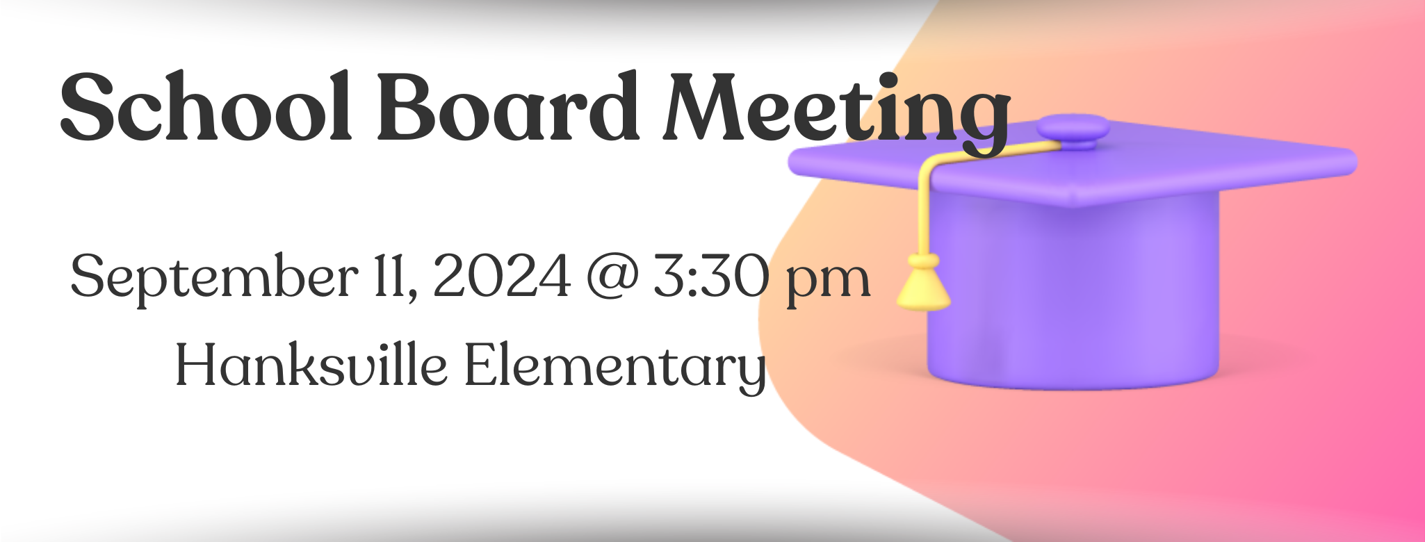 School Board Meeting Sept24